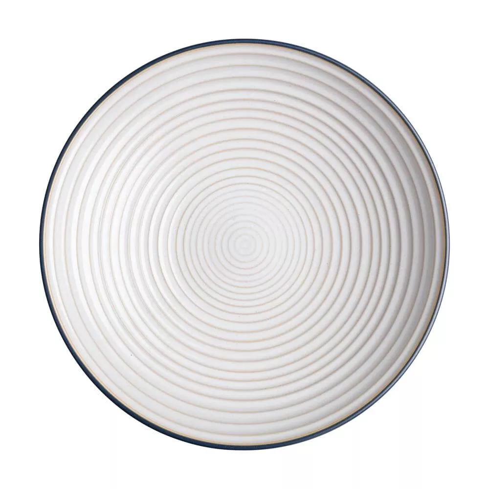 Denby Studio Grey Large Ridged Bowl